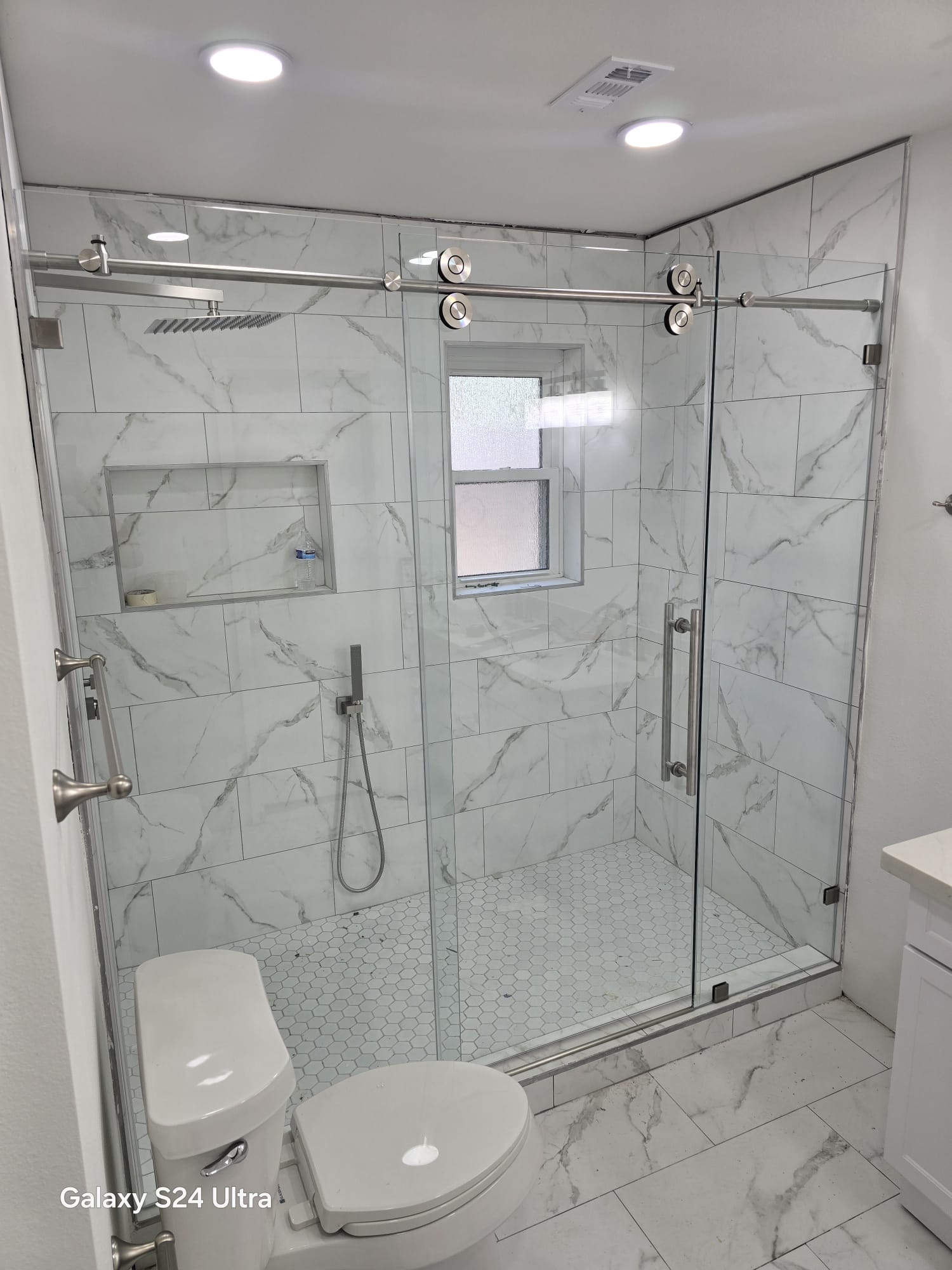 Custom Glass Shower Enclosure